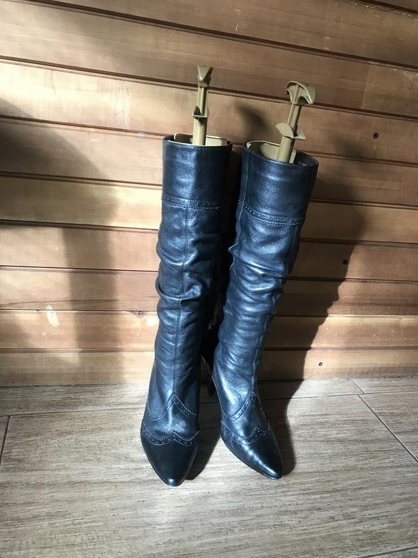 Femme Barracuda Bottes Noir Cuir 38