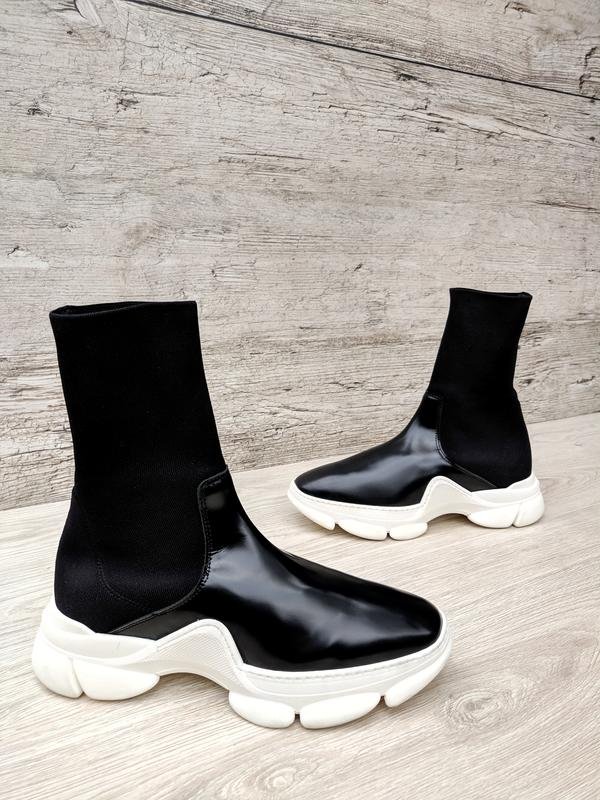 Femme Furla Bottes Noires Cuir 40