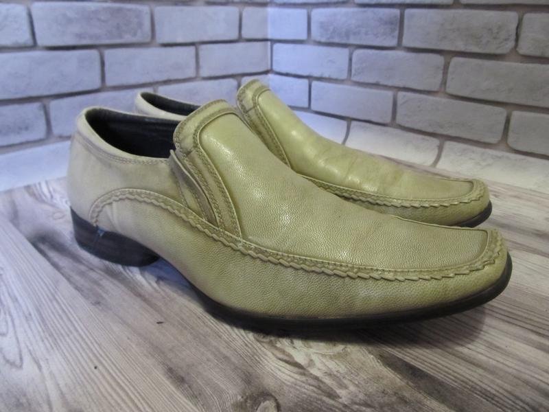 Herren Kenneth Cole Absätze Weiß Kunstleder 41