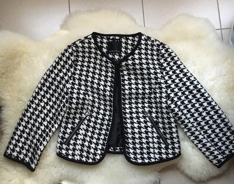 Women AMISU Jacket White Polyester 38