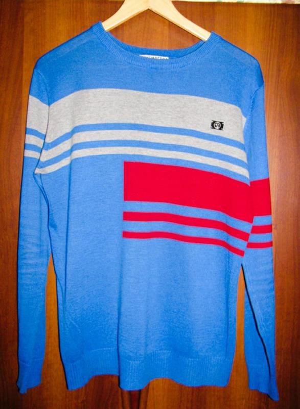 Мужской Dirk Bikkembergs Свитер Красный 38 / M /