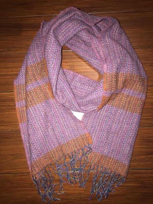 Женский Cambridge Satchel Шарф Сиреневый