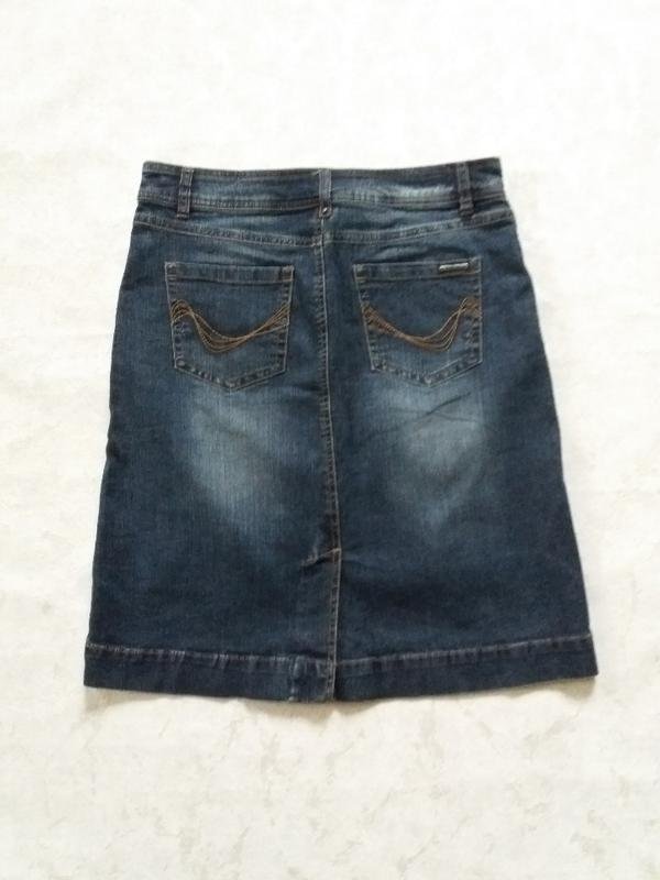 Donna Canali Gonna Blu Navy Denim 38 / M / 46