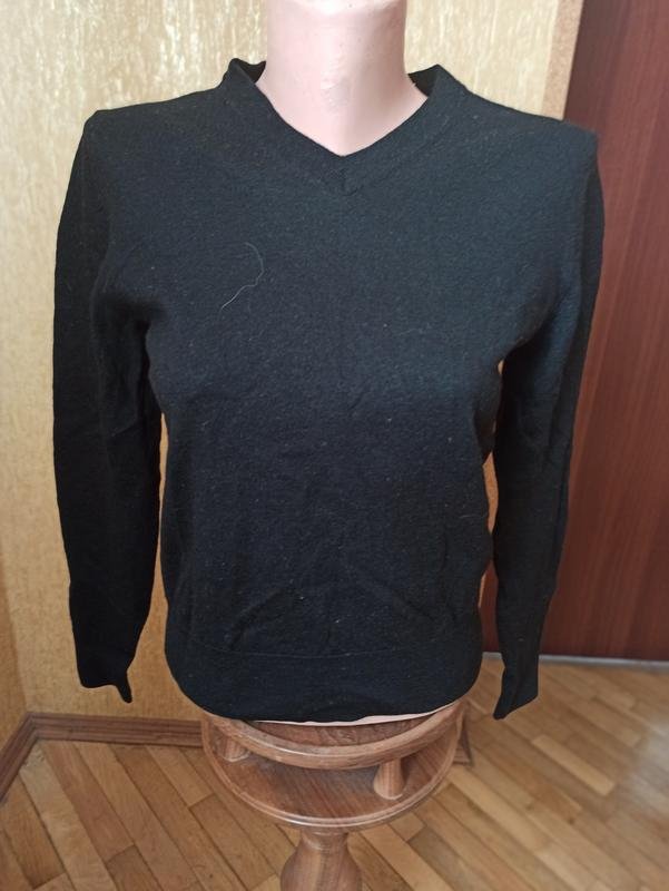 Женский Baldessarini Свитер Чёрный Шерсть 36 / S /