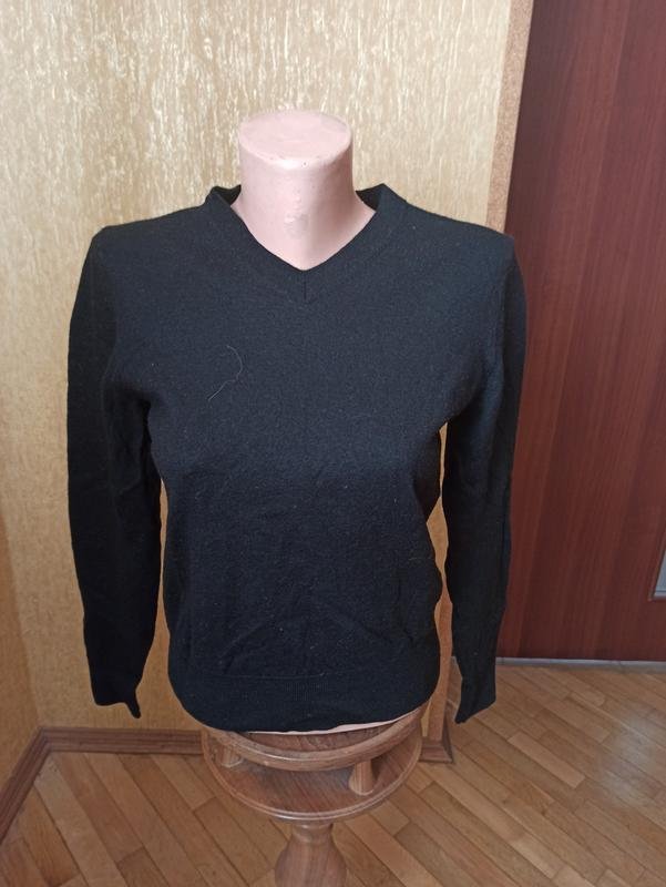 Женский Baldessarini Свитер Чёрный Шерсть 36 / S /