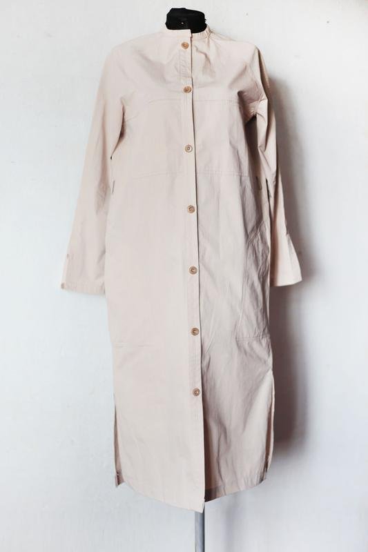 Women Christophe Lemaire Dress Beige Cotton 36