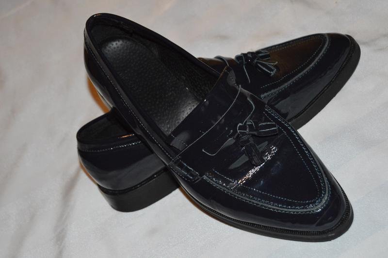 Damen Suitsupply Brogues Schuhe Blau Leder 40