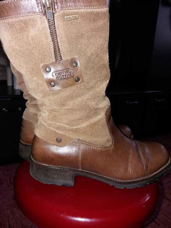 Женские Camel Active Ботинки Коричневый Замша 38.5