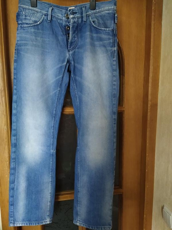 Men BOSS Orange Jeans Blue Cotton 32