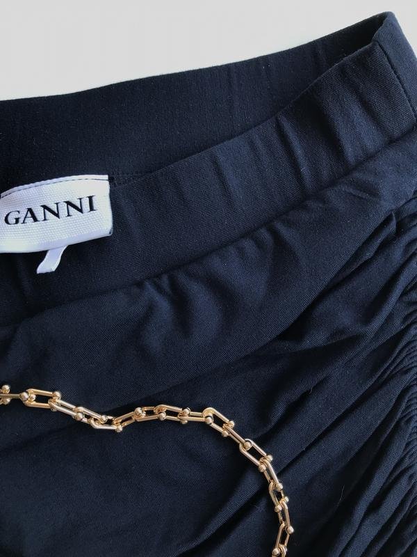 Women Ganni Skirt Navy 36 / S / 44