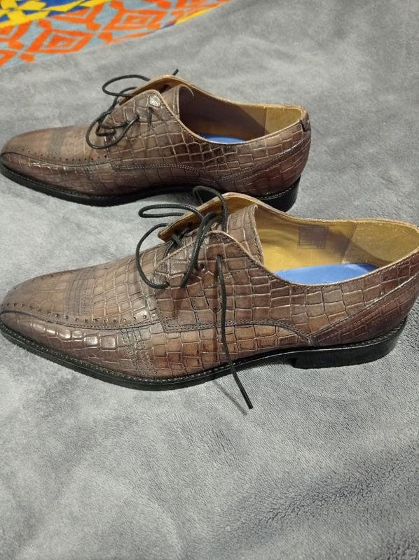 Homme Melvin & Hamilton Talons Pêche Cuir 40
