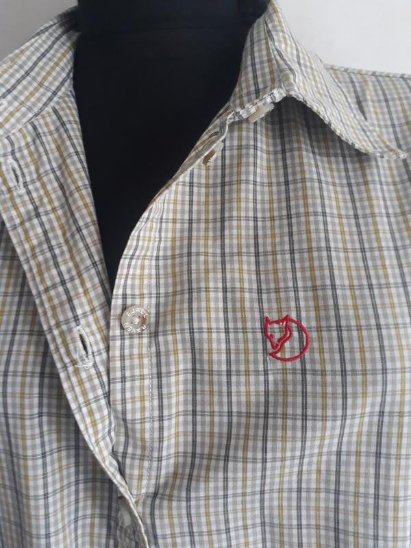 Женская Fjällräven Рубашка Серый Полиэстер 36 / S