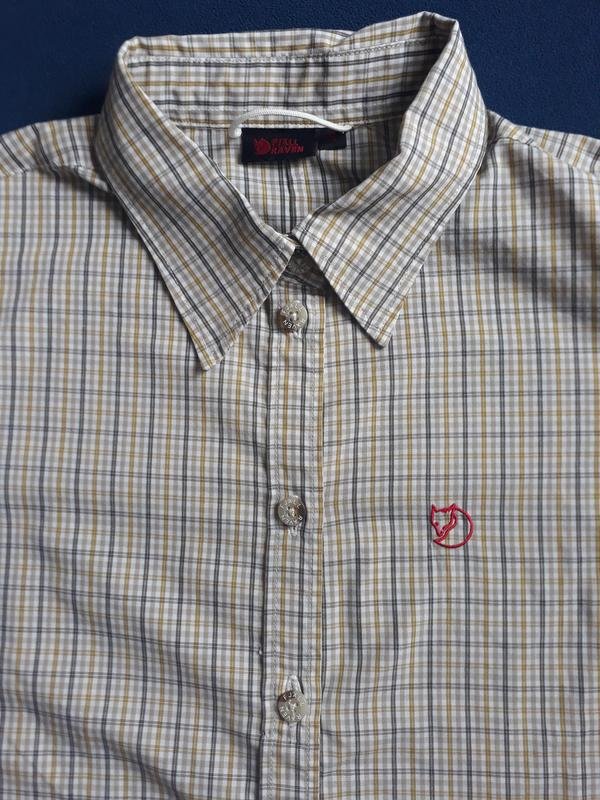 Женская Fjällräven Рубашка Серый Полиэстер 36 / S