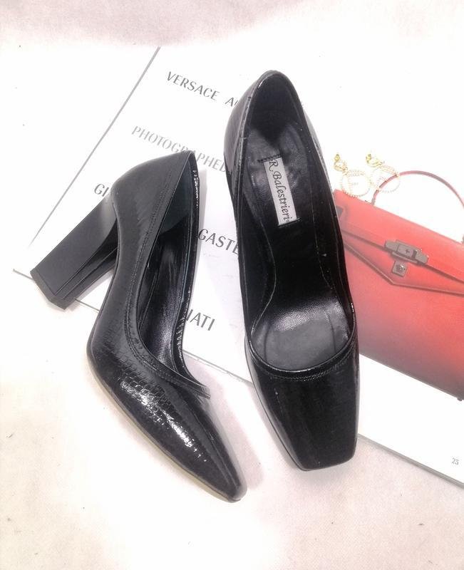 Женские Baldessarini Туфли Чёрные Кожаные 36