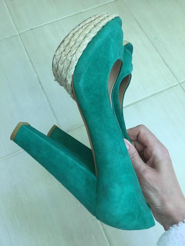 Damen Dune Absatzschuhe Türkis 39