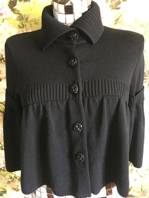 Femme Moschino Jeans Pull Noir Laine 38 / M / 46