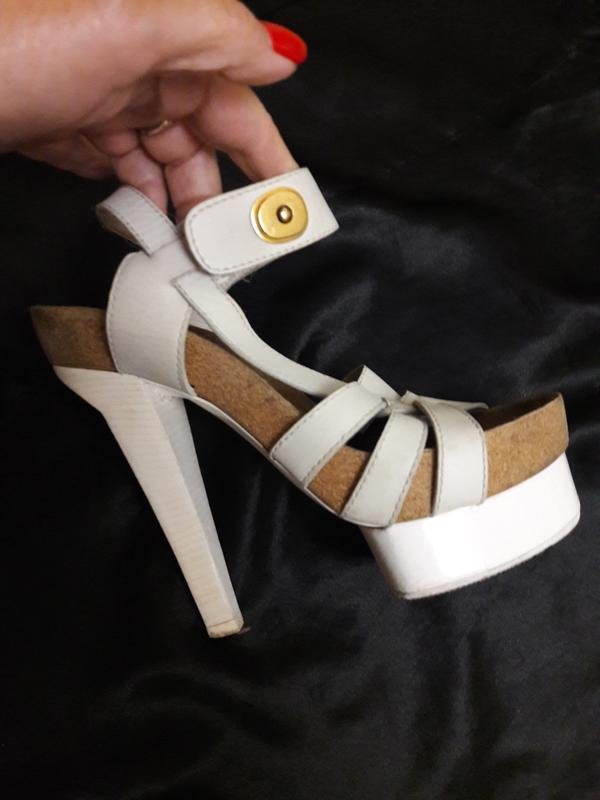 Women Balenciaga Heels White 36
