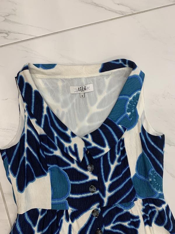 Damen Tibi Kleid Weiß 38 / M / 46