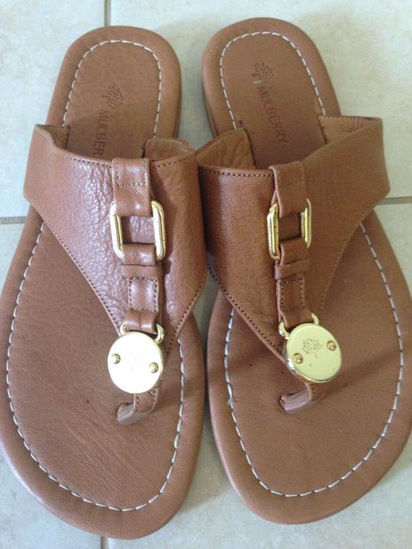 Women Mulberry Sandals Brown