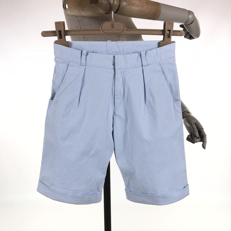 Donna Christian Dior Shorts Blu Navy Poliammide 32