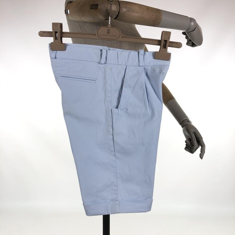 Donna Christian Dior Shorts Blu Navy Poliammide 32