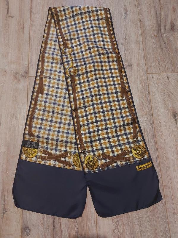 Men Aquascutum Scarf Navy One size