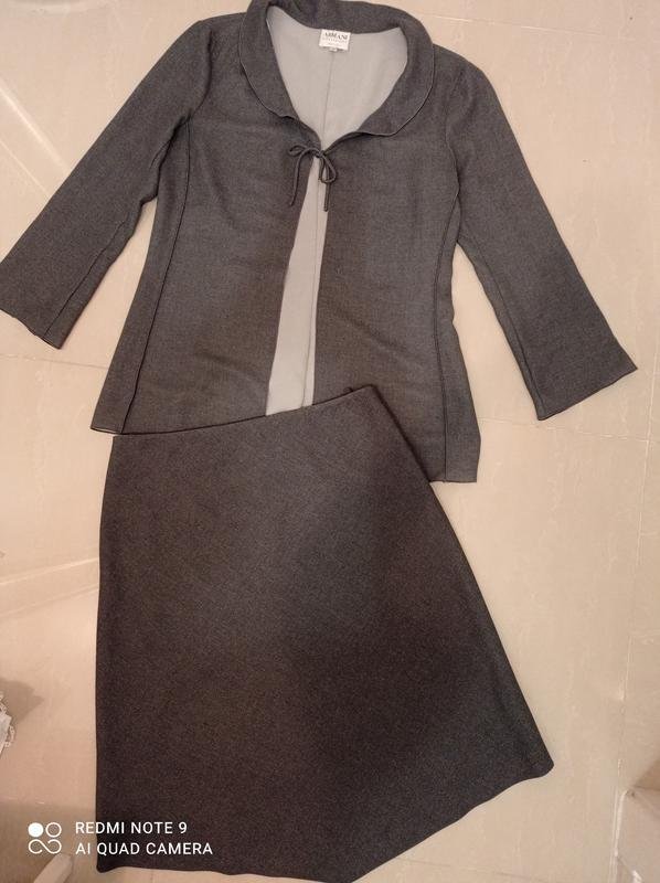 Donna Giorgio Armani Completo Grigio 42 / XL / 50