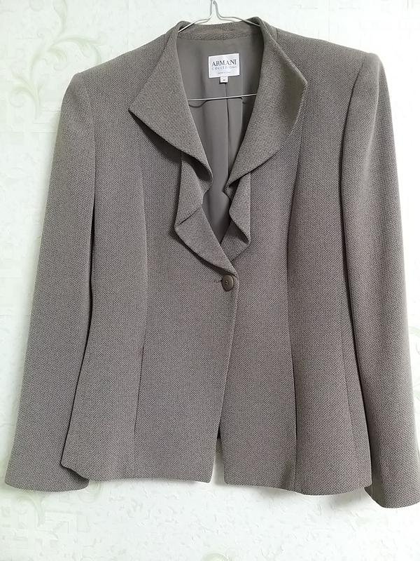 Женский Emporio Armani Пиджак Серый 38 / M / 46