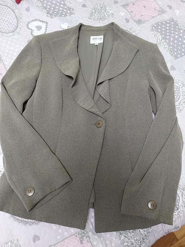 Женский Emporio Armani Пиджак Серый 38 / M / 46