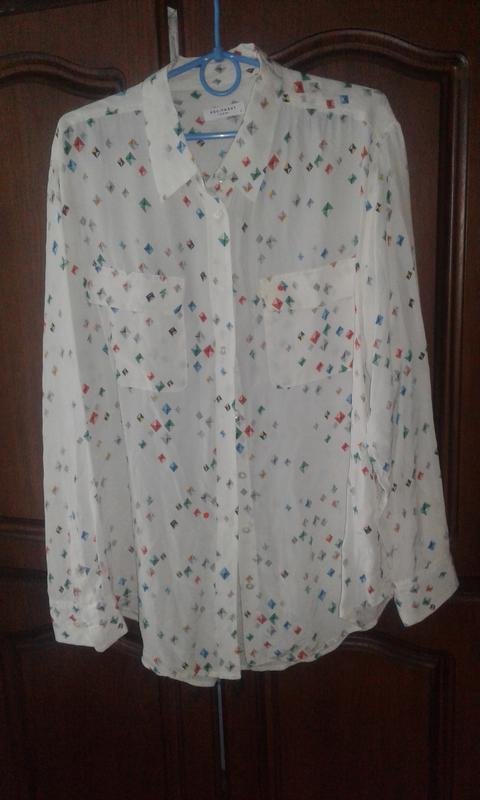 Donna Equipment Camicia Multicolore Setà XL