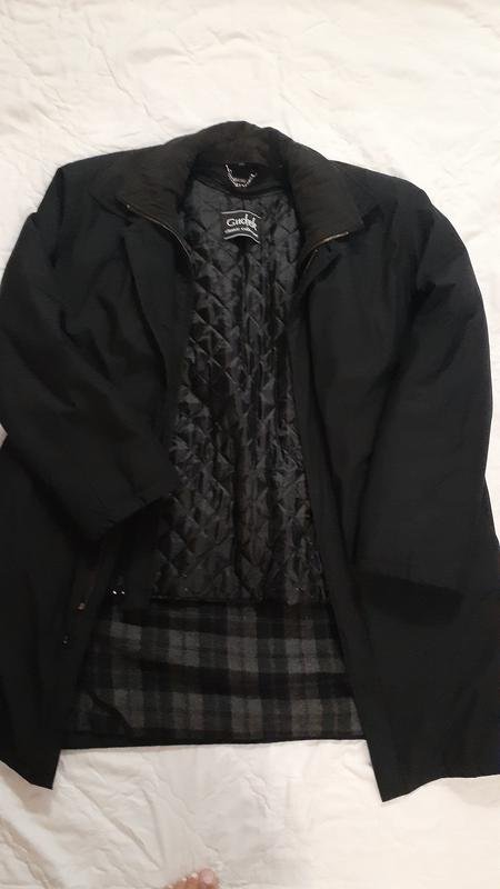 Uomo Germano Zama Cappotto Nero 52 / 6XL / 60
