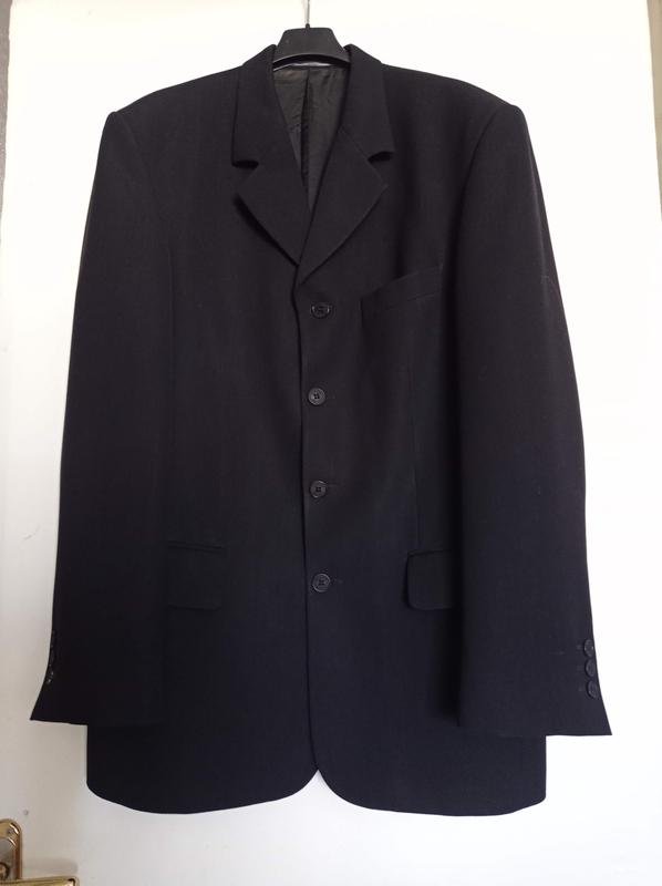 Мужской Brioni Пиджак Чёрный 40 /L / 48