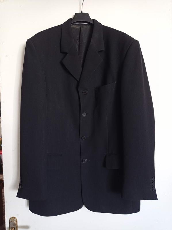 Мужской Brioni Пиджак Чёрный 40 /L / 48