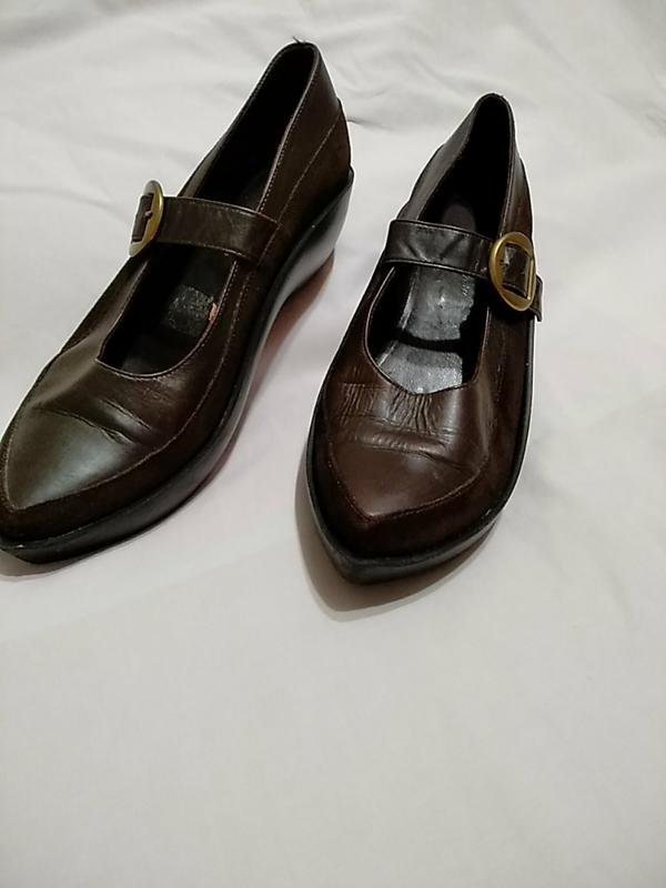 Женские Robert Clergerie Туфли Чёрные Замша 36.5