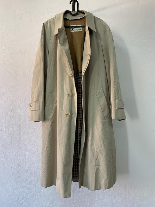 Женский Aquascutum Плащ Бежевый 38 / M / 46