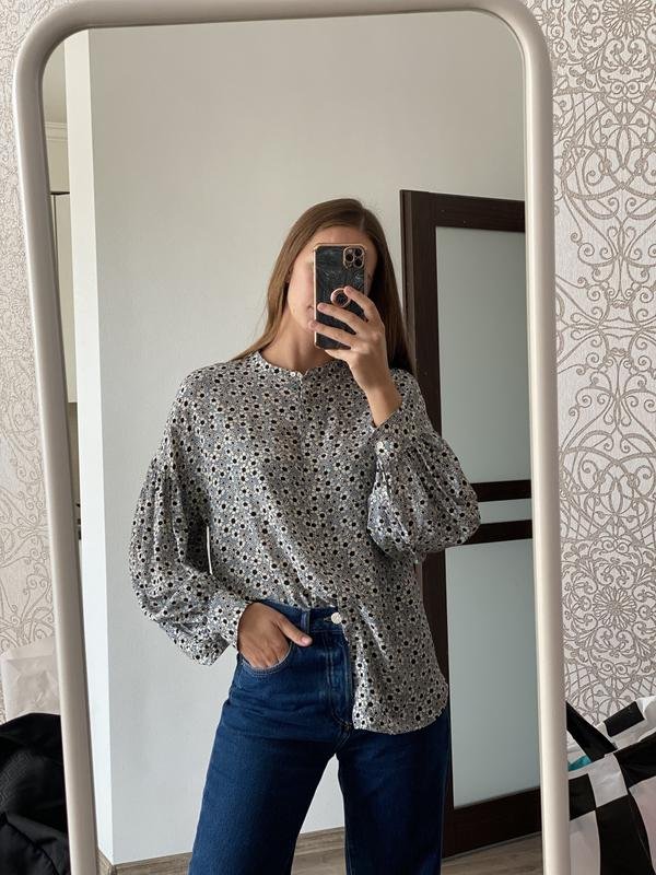 Femme Aspesi Chemise Gris Soie 38 / M / 46
