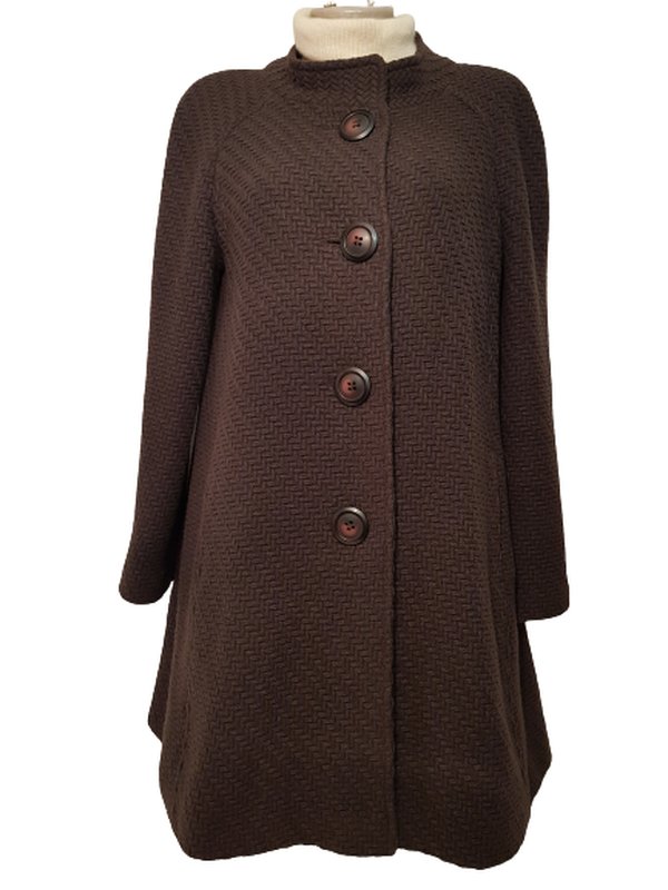 Donna Laura Ashley Cappotto Marrone Poliamide 36 /