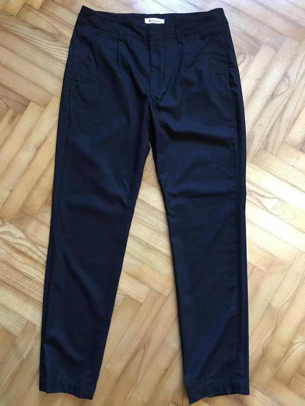 Мужской Dondup Брюки Чёрный Шерсть 33 / L / 48