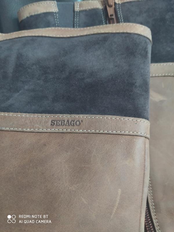 Damen Sebago Stiefel Braun Leder 39.5