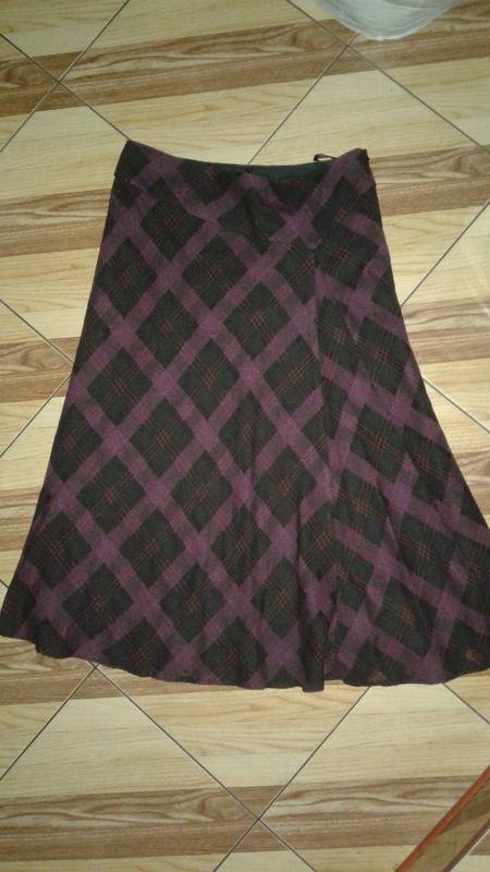 Femme Corneliani Jupe Violet Laine 38 / M / 46