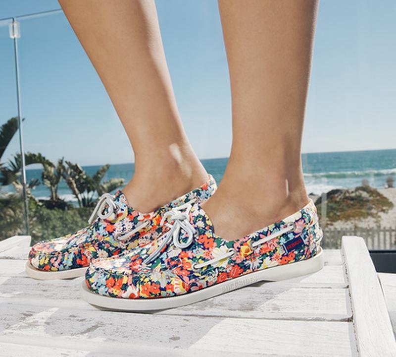 Damen Sebago Slipper Mehrfarbig Textil 37