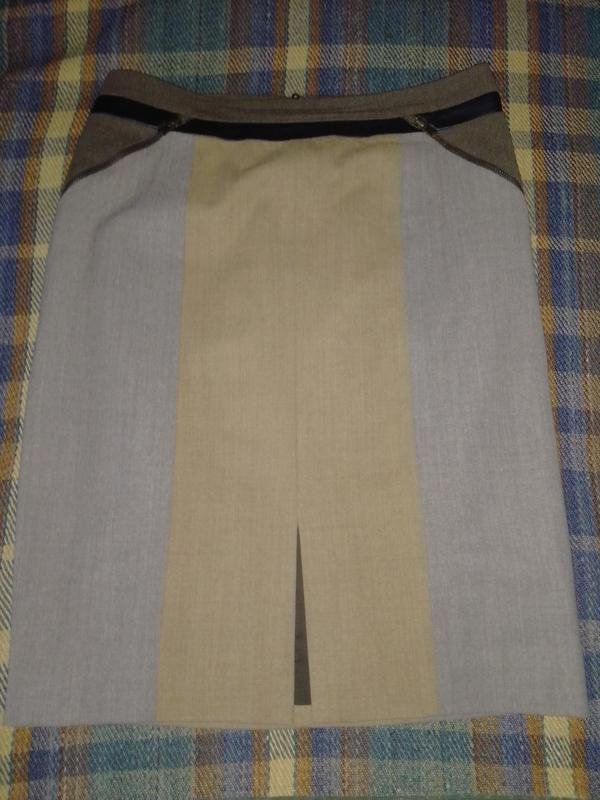 Femme Club Monaco Jupe Beige Laine 38 / M / 46