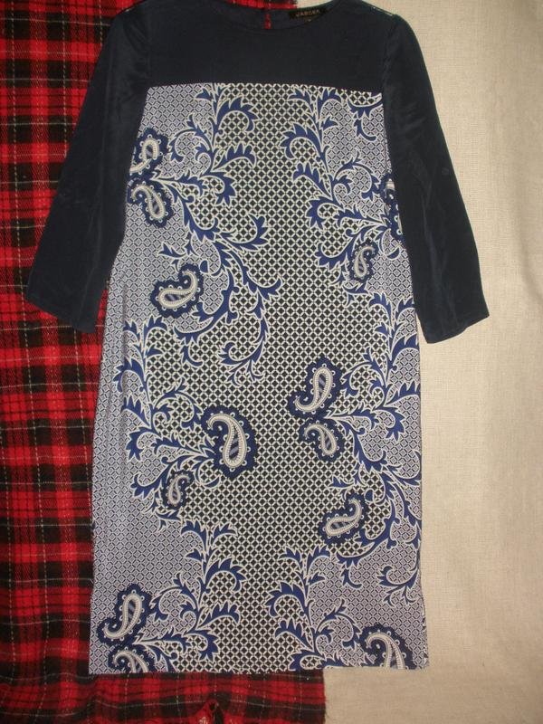 Damen Jaeger Kleid Marineblau Seide 40