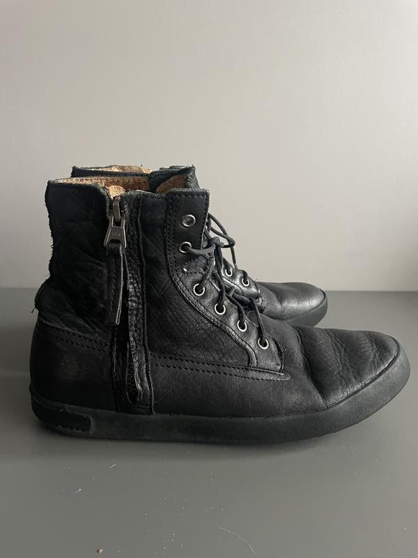 Donna Blackstone Uggs Nero Pelle 37