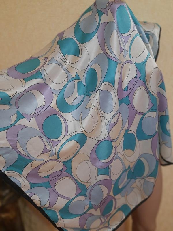 Women Coach Scarf White One size