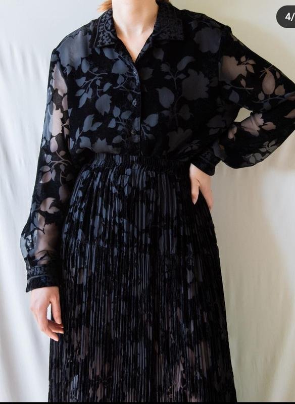 Женский Carvela Костюм Чёрный Бархат M