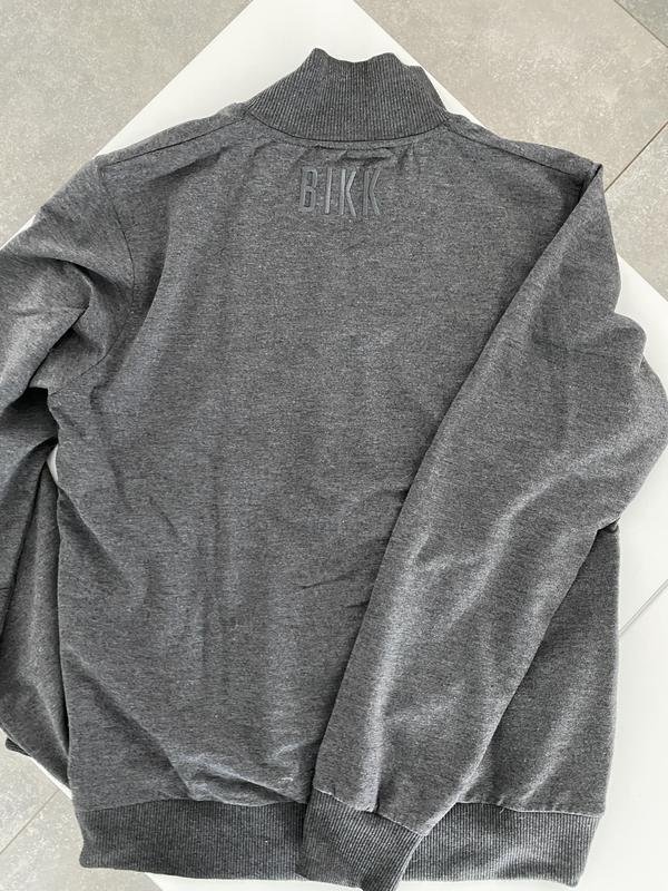 Мужской Dirk Bikkembergs Свитер Серый Трикотаж 40