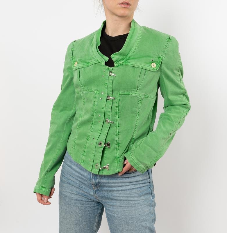 Donna Marithé + François Girbaud Giacca Verde 40 /