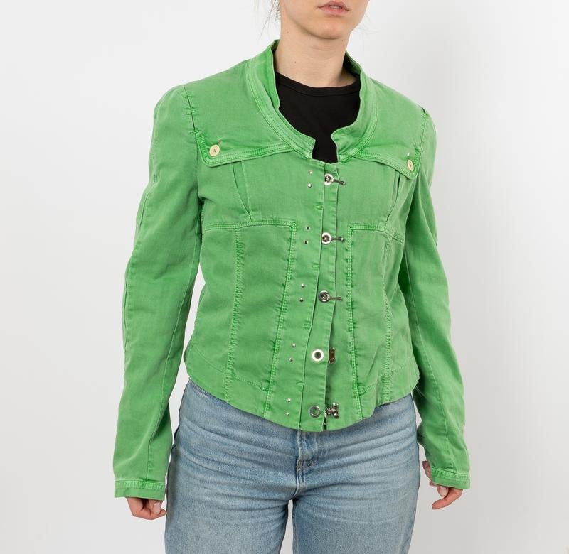 Donna Marithé + François Girbaud Giacca Verde 40 /