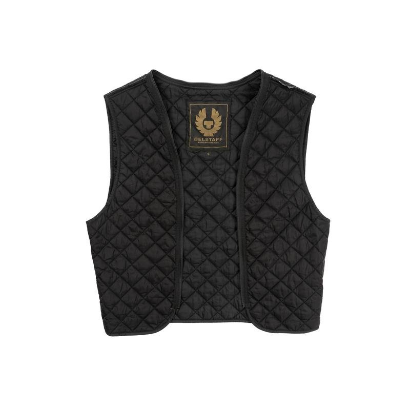 Мужской Belstaff Жилетка Чёрный Нейлон 36 / S / 44